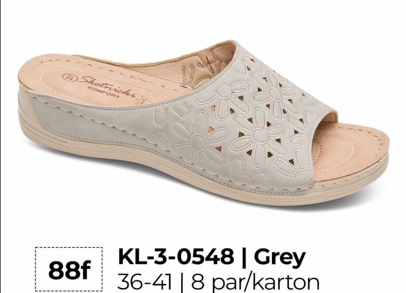 Klapki damskie Roz 36-41 / 8 par 1